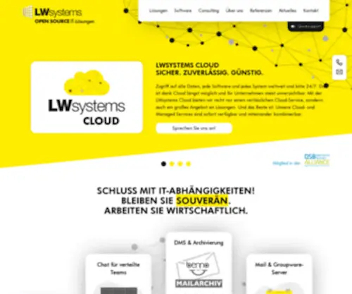 LW-SYstems.de(Schluss mit IT) Screenshot