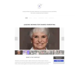 LW4SP.org(Leading Women for Shared Parenting) Screenshot