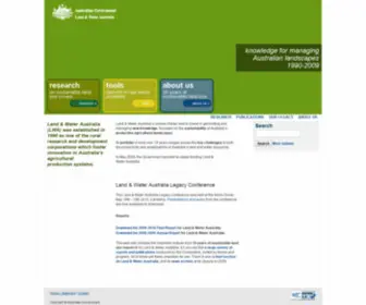 Lwa.gov.au(Knowledge for managing Australian landscapes) Screenshot