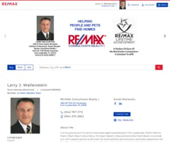 Lwallenstein.com(Larry Wallenstein) Screenshot