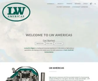 Lwamericas.com(High Pressure Compressors) Screenshot