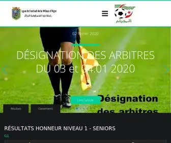 LWF-Alger.org(Accueil LFWA) Screenshot