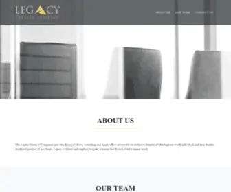 Lwgadvisors.com(Legacy Group) Screenshot