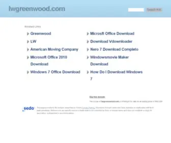 LWgreenwood.com(100% satisfaction guaranteed. Hassle) Screenshot