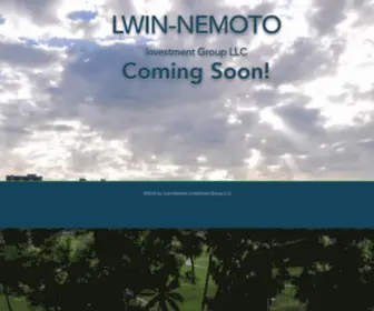 Lwin-Nemoto.com(Lwin-Nemoto Investment Group LLC) Screenshot