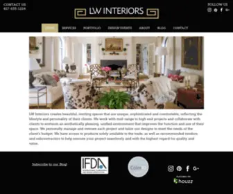 Lwinteriors.com(LW Interiors) Screenshot