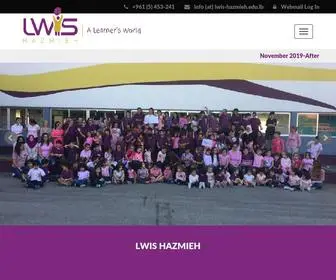 Lwis-Hazmieh.edu.lb(LWIS Hazmieh) Screenshot