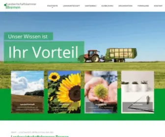 LWK-Bremen.de(Landwirtschaftskammer Bremen) Screenshot
