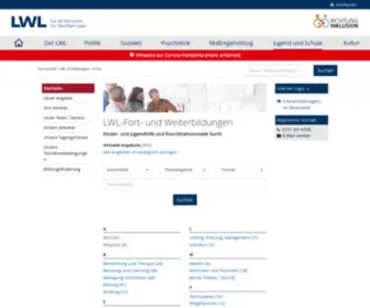 LWL-Bildung.de(LWL Bildung) Screenshot