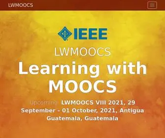 Lwmoocs-Conference.org(Learning with MOOCs) Screenshot