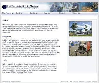 LWN-Lufttechnik.de(LWN Lufttechnik GmbH) Screenshot