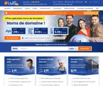 LWS.fr(Hébergement site web) Screenshot