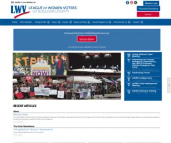 LWVBC.org(LWVBC) Screenshot