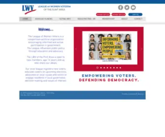 LWVflintarea.org(LWVflintarea) Screenshot