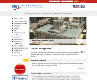 LWVGY.com(The League of Women Voters) Screenshot