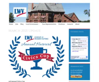 LWvharvard.org(The 51st Annual Harvard Flea Market) Screenshot