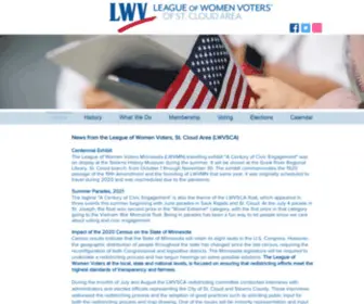 LWVsca.org(LWVsca) Screenshot