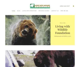 LWWF.org(Living with Wildlife Foundation) Screenshot