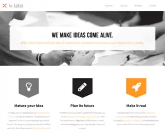 LX-Labs.com(Idea Development) Screenshot