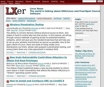 Lxer.com(Linux News) Screenshot