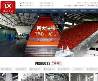 Lxganzao.com(常州市龙溪干燥设备有限公司) Screenshot