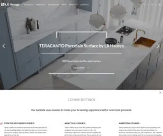 Lxhausys.com(LX Hausys) Screenshot