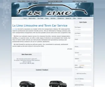 Lxlimo.com(Lxlimo Limo) Screenshot