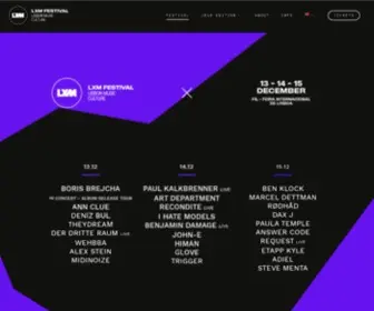 LXmfestival.com(LXM Festival) Screenshot