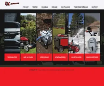 Lxmotors.ee(LX Motors) Screenshot