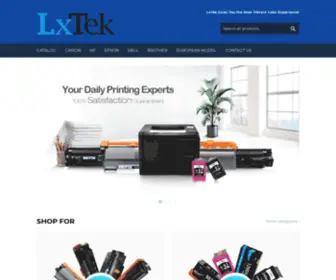 LxtekStore.com(Printer Ink & Toner Cartridges) Screenshot