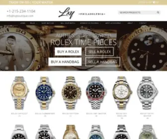 LXyboutique.com(LXY Philadelphia) Screenshot