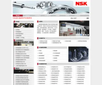 LY-NSK.com(日本NSK进口轴承中国总代理网) Screenshot