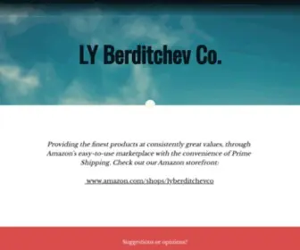 LyberditchevCo.com(LyberditchevCo) Screenshot