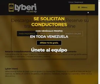 Lyberi.com(Descarga la app y pide un taxi seguro en donde quieras) Screenshot