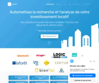 Lybox.fr(Trouvez rapidement des biens rentables) Screenshot