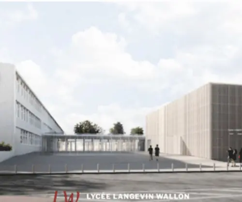 Lycee-Langevin-Wallon.com(Lycée Langevin Wallon) Screenshot