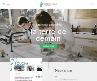 Lycee-Latouche.fr(Lycée) Screenshot