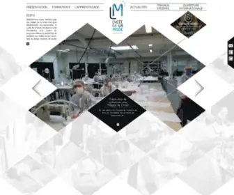 Lycee-Mode.fr(Lycée de la Mode : formations aux métiers de la mode et de la création à Cholet (49)) Screenshot