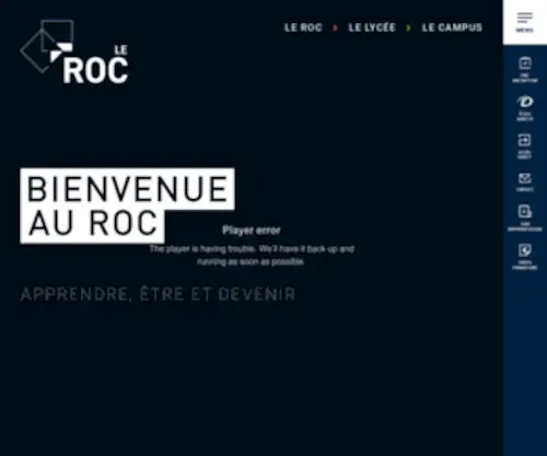 Lycee-Ndduroc.com(Notre Dame du Roc propose des formations du CAP au Bac+3 dans des domaines variés) Screenshot