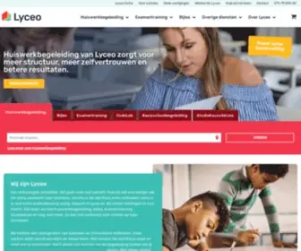 Lyceo.nl(Studiebegeleiding voor alle vakken & niveaus) Screenshot