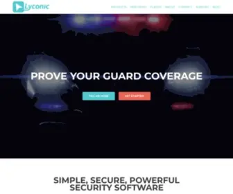 Lyconic.com(Security Guard Management Software by Lyconic) Screenshot