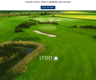 LYDdgolfclub.co.uk(Lydd Golf Club) Screenshot