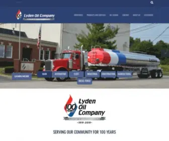 Lydenoil.com(Lyden Oil Company) Screenshot