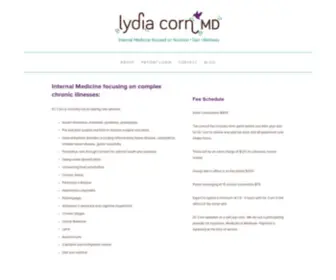 Lydiacornmd.com(Lydia Corn MD) Screenshot