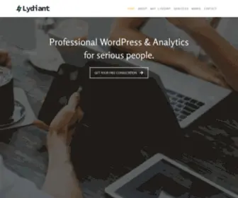 Lydiant.com(Lydiant) Screenshot