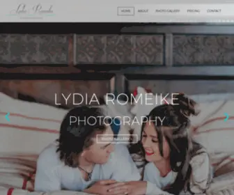 Lydiaromeikephotography.com(Morristown TN based photographer) Screenshot