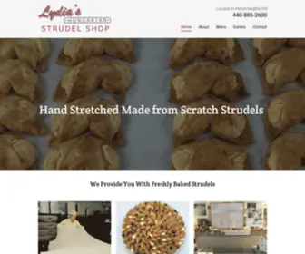 Lydiashungarianstrudel.com(Lydia's Hungarian Strudel Shop) Screenshot