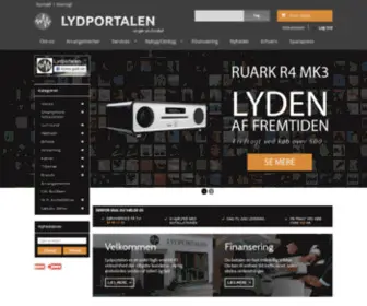 LYdportalen.dk(Hi-Fi produkter, højtalere & fjernsyn af kendte mærker) Screenshot