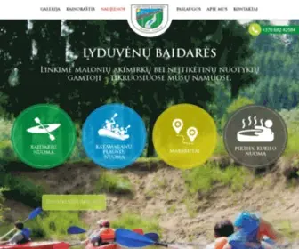 Lyduvenu-Baidares.lt(LYDUVĖNŲ BAIDARĖS) Screenshot