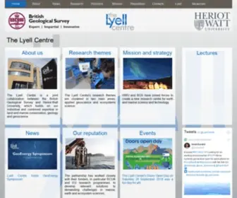 Lyellcentre.ac.uk(The Lyell Centre) Screenshot